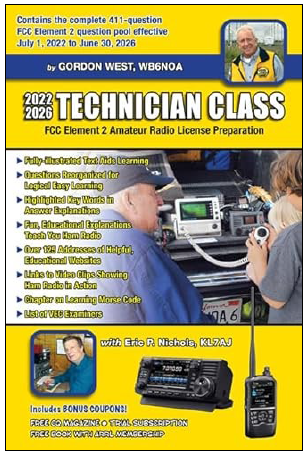 ARRL Gordon West Technician license book